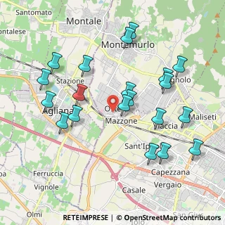 Mappa Via Garigliano, 59013 Montemurlo PO, Italia (2.145)