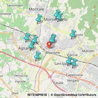 Mappa Via Garigliano, 59013 Montemurlo PO, Italia (1.8925)