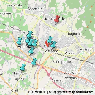 Mappa Via Garigliano, 59013 Montemurlo PO, Italia (1.83077)