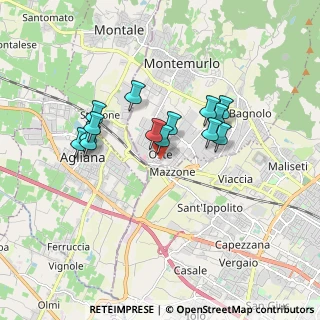 Mappa Via Garigliano, 59013 Montemurlo PO, Italia (1.49286)