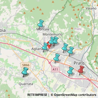 Mappa Via Garigliano, 59013 Montemurlo PO, Italia (3.90364)