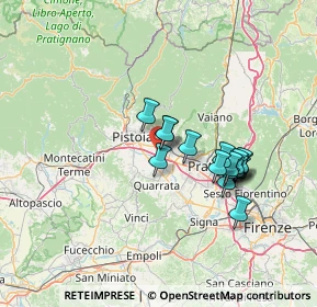 Mappa Via del Mosino, 51031 Agliana PT, Italia (11.96)