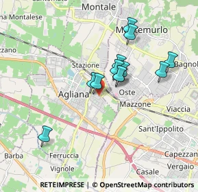 Mappa Via Volturno, 51031 Agliana PT, Italia (1.51917)