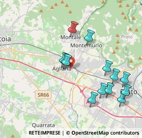 Mappa Via Volturno, 51031 Agliana PT, Italia (4.05077)