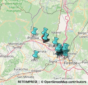 Mappa Via Volturno, 51031 Agliana PT, Italia (10.4665)