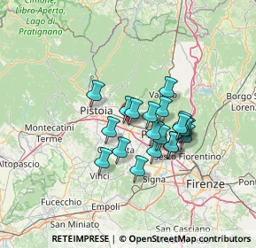 Mappa Via Volturno, 51031 Agliana PT, Italia (10.3425)