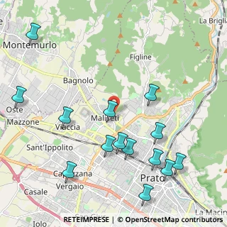 Mappa Via Gennaro Coppola, 59100 Prato PO, Italia (2.54714)