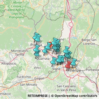 Mappa Via Calatafimi, 59013 Montemurlo PO, Italia (10.3675)