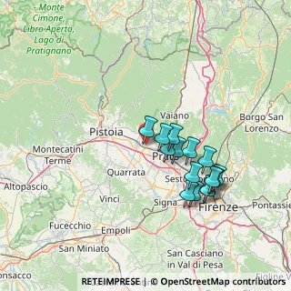 Mappa Via Calatafimi, 59013 Montemurlo PO, Italia (13.44)