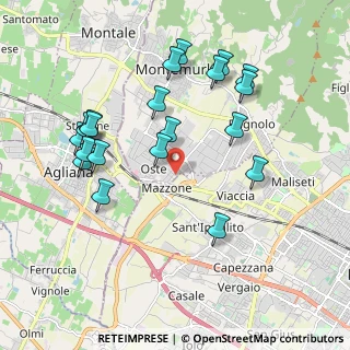 Mappa Via Calatafimi, 59013 Montemurlo PO, Italia (2.088)