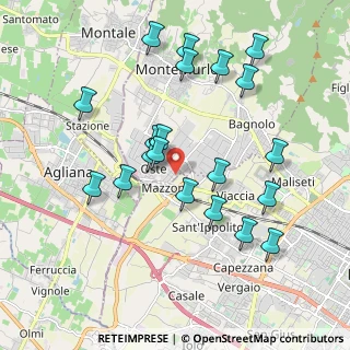 Mappa Via Calatafimi, 59013 Montemurlo PO, Italia (1.997)