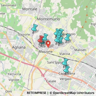 Mappa Via Calatafimi, 59013 Montemurlo PO, Italia (1.36083)