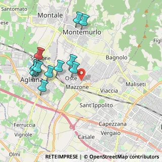 Mappa Via Calatafimi, 59013 Montemurlo PO, Italia (2.13667)