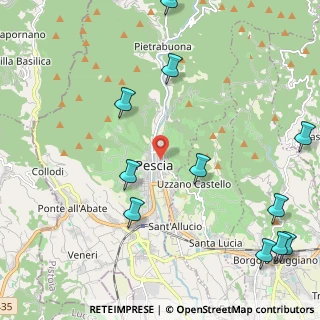 Mappa Via del Giocatoio, 51017 Pescia PT, Italia (2.93636)