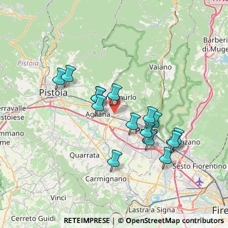 Mappa Via dei Mille, 59013 Montemurlo PO, Italia (6.71733)