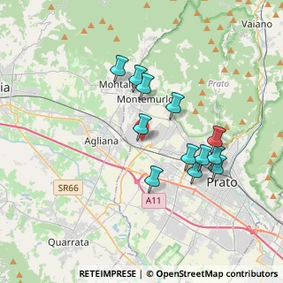 Mappa Via dei Mille, 59013 Montemurlo PO, Italia (3.4175)