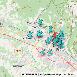Mappa Via dei Mille, 59013 Montemurlo PO, Italia (3.5425)