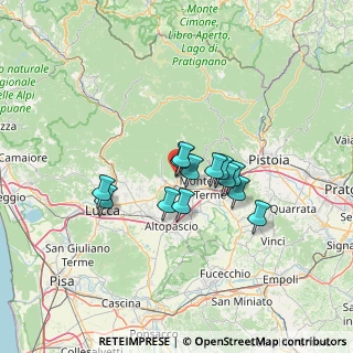 Mappa Via del Diaccio, 51017 Pescia PT, Italia (9.62923)