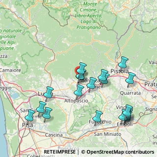 Mappa Via del Diaccio, 51017 Pescia PT, Italia (18.50368)