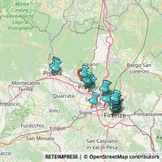 Mappa Via Caduti Senza Croce, 59100 Prato PO, Italia (13.097)