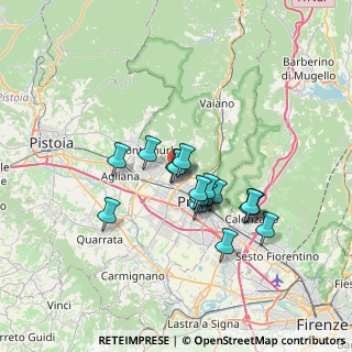 Mappa Via Caduti Senza Croce, 59100 Prato PO, Italia (5.54176)