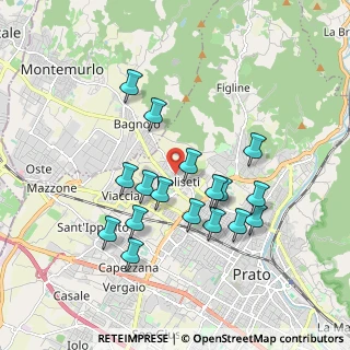 Mappa Via Caduti Senza Croce, 59100 Prato PO, Italia (1.73412)