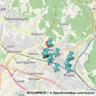 Mappa Via Caduti Senza Croce, 59100 Prato PO, Italia (1.57077)