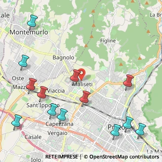 Mappa Via Caduti Senza Croce, 59100 Prato PO, Italia (2.98308)