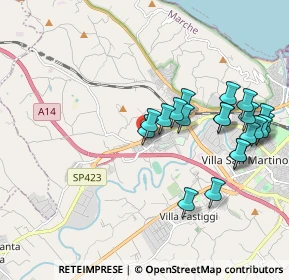 Mappa Strada del Montefeltro, 61121 Pesaro PU, Italia (2.0375)