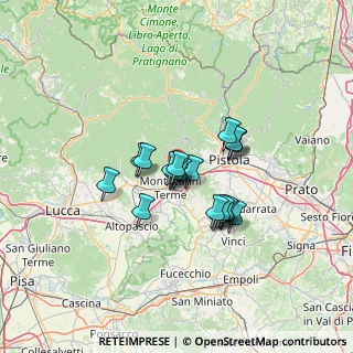 Mappa Località Vico, 51016 Montecatini Terme PT, Italia (9.376)