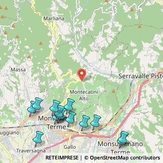 Mappa Località Vico, 51016 Montecatini Terme PT, Italia (3.01071)