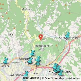 Mappa Località Vico, 51016 Montecatini Terme PT, Italia (3.66083)