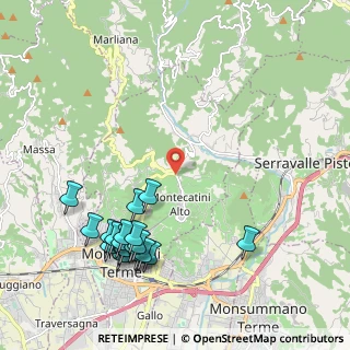 Mappa Località Vico, 51016 Montecatini Terme PT, Italia (2.529)