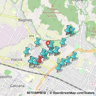 Mappa Maliseti, 59100 Prato PO, Italia (0.8625)