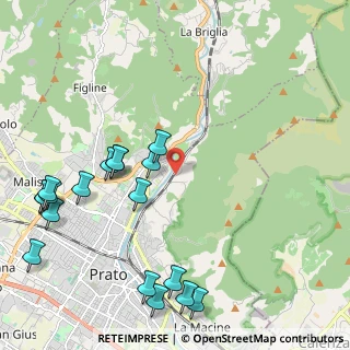 Mappa Via del Canneto, 59100 Prato PO, Italia (2.75667)