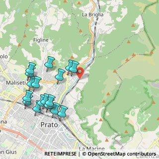 Mappa Via del Canneto, 59100 Prato PO, Italia (2.42059)