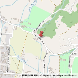 Mappa Via delle ville, 55100 Lucca, Lucca (Toscana)