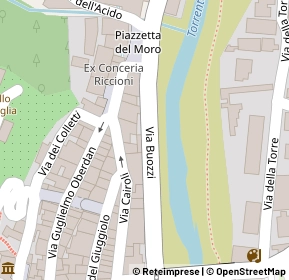 Mappa Via Bruno Buozzi, 51017 Pescia PT, Italia (0.08462)