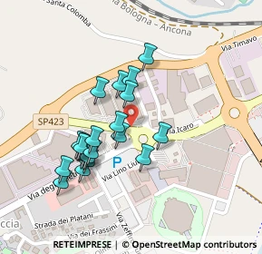 Mappa Via Yuri Gagarin, 61100 Pesaro PU, Italia (0.2045)