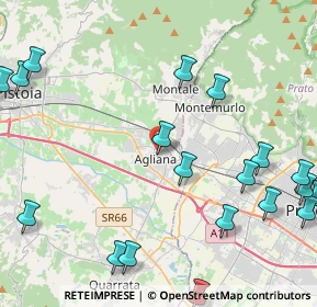 Mappa Viale Roma, 51031 Agliana PT, Italia (6.132)