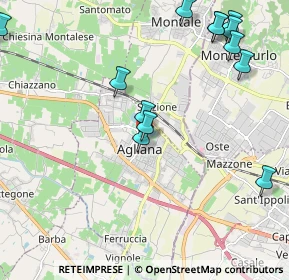 Mappa Viale Roma, 51031 Agliana PT, Italia (2.57385)