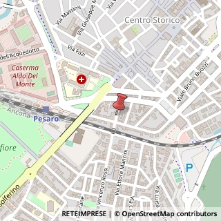 Mappa Via bixio 29, 61100 Pesaro, Pesaro e Urbino (Marche)