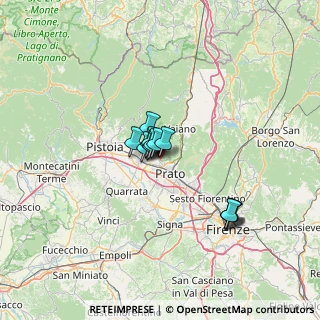 Mappa Via la Montagnola, 59100 Prato PO, Italia (8.80231)
