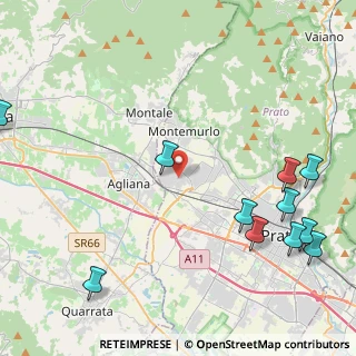 Mappa Via del Pino, 59013 Montemurlo PO, Italia (5.98727)