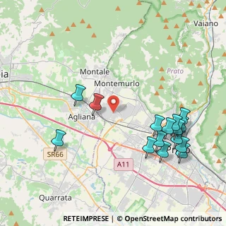 Mappa Via del Pino, 59013 Montemurlo PO, Italia (4.788)