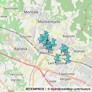 Mappa Via del Pino, 59013 Montemurlo PO, Italia (1.04455)