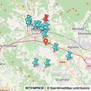 Mappa Via Delle Capanne Vecchie, 51100 Pistoia PT, Italia (3.89)