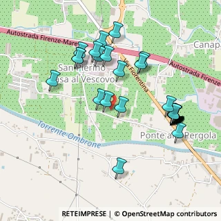 Mappa Via Delle Capanne Vecchie, 51100 Pistoia PT, Italia (0.51071)