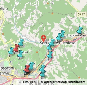 Mappa Via Marlianese, 51034 Serravalle Pistoiese PT, Italia (2.5735)