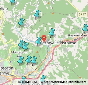 Mappa Via Marlianese, 51034 Serravalle Pistoiese PT, Italia (2.69769)